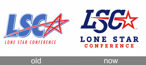 Lone Star Conference Logo history