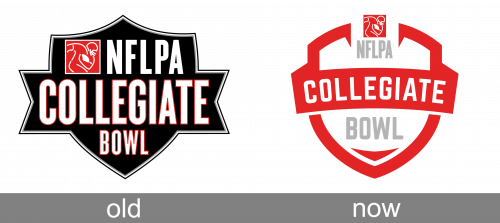 NFLPA Collegiate Bowl Logo history