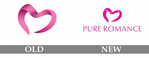 Pure Romance Logo history
