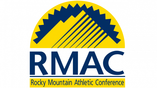 Rocky Mountain Athletic Conference Logo 1992