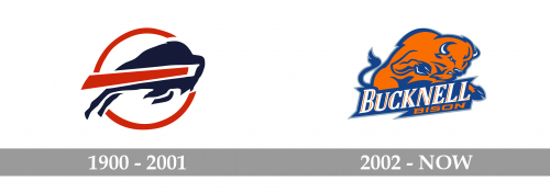 Bucknell Bison Logo history