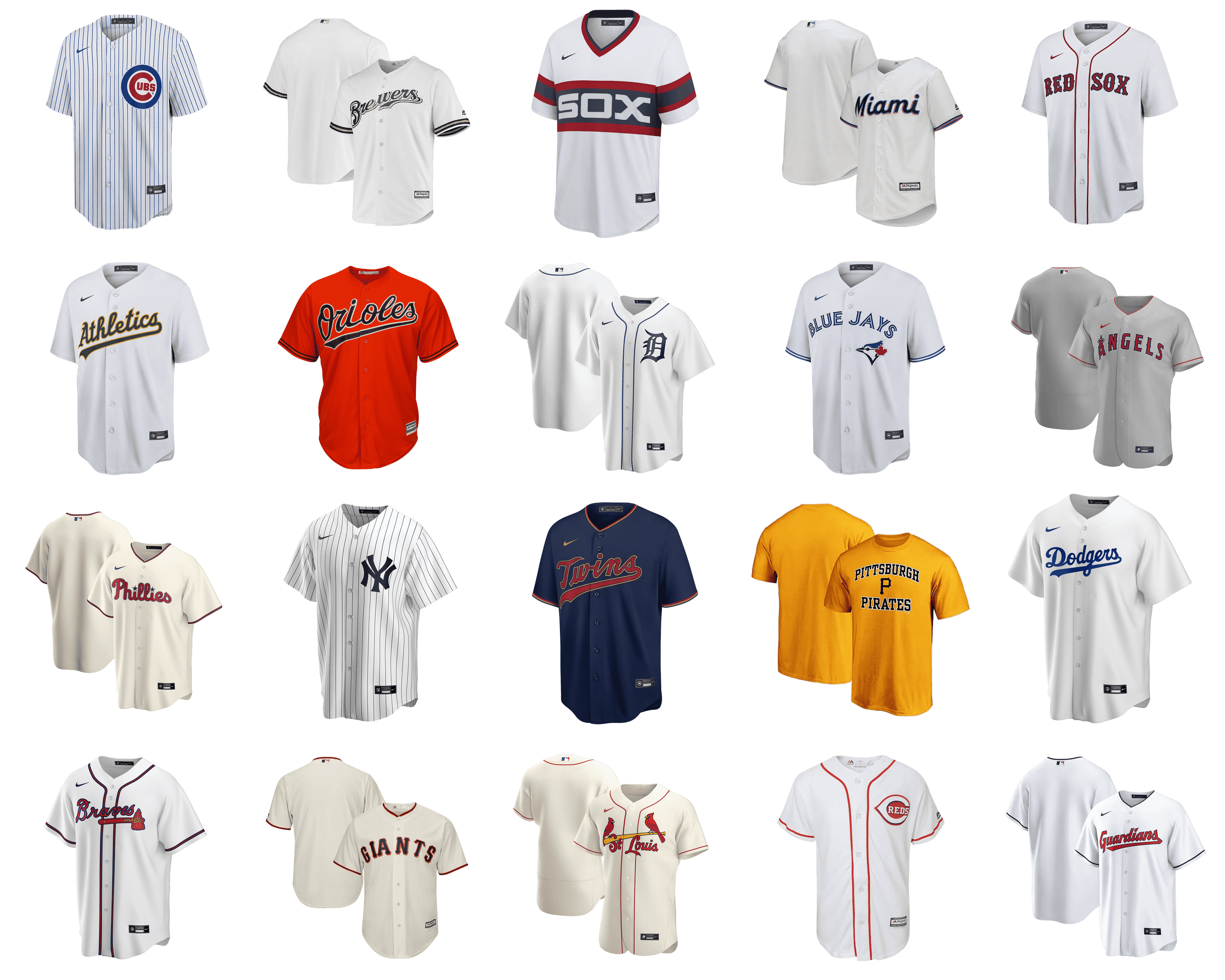 MLB Jersey, Baseball Jerseys, Uniforms