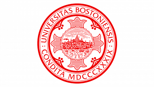 Boston University Logo 1867