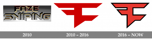 FaZe Clan Logo history