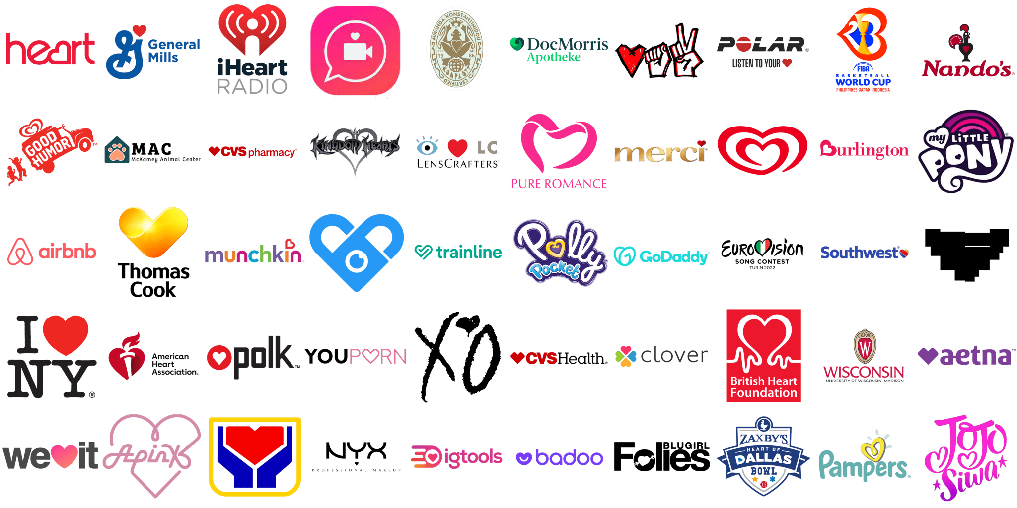 most-famous-logos-with-a-heart