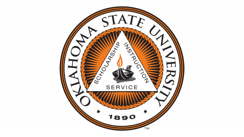 Oklahoma State University Logo 1958