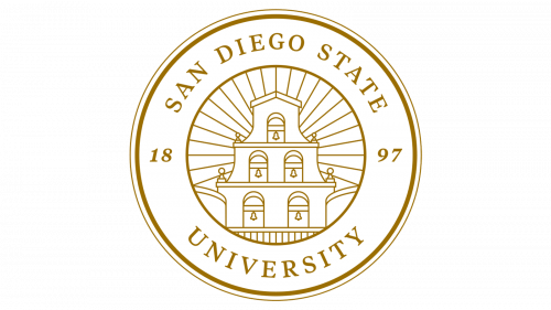 San Diego State University Logo 1897-now
