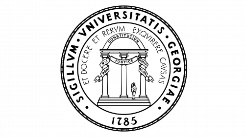 University of Georgia Logo 1856