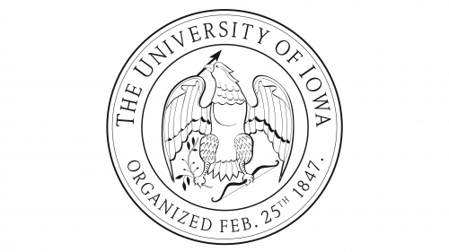 University of Iowa Logo 1847