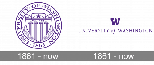 University of Washington Logo history