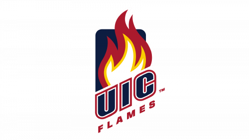 Logo Illinois-Chicago Flames