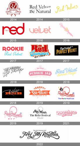 Red Velvet Logo history