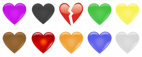 Classic Heart Emojis
