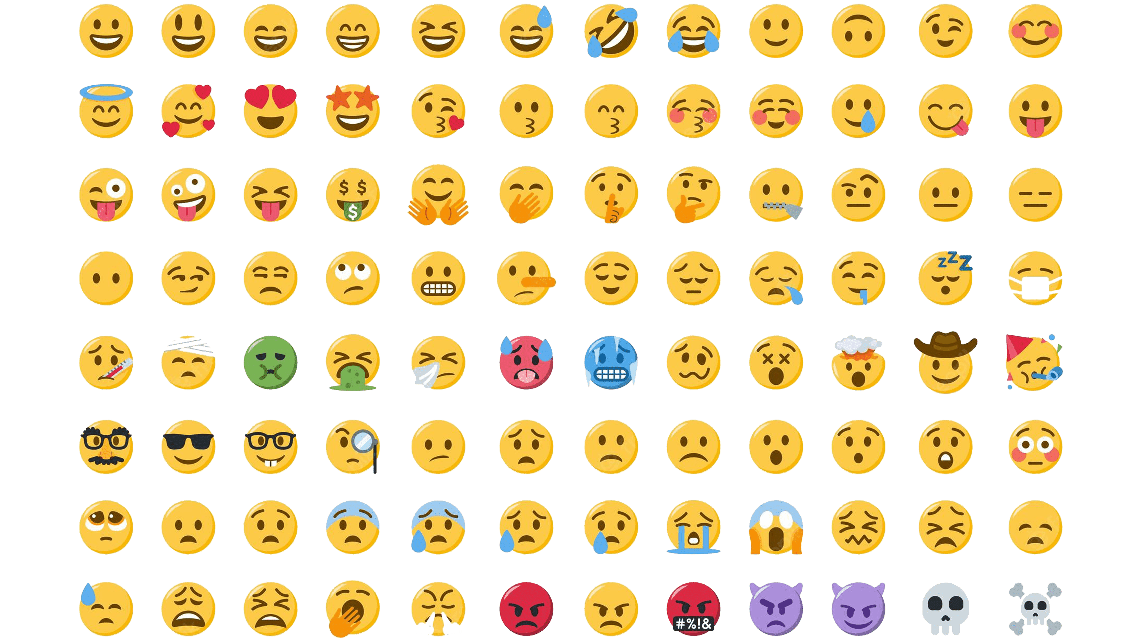 These R The Meaning Of Emojis Emoji Chart Emoji Emoji Faces IMAGESEE