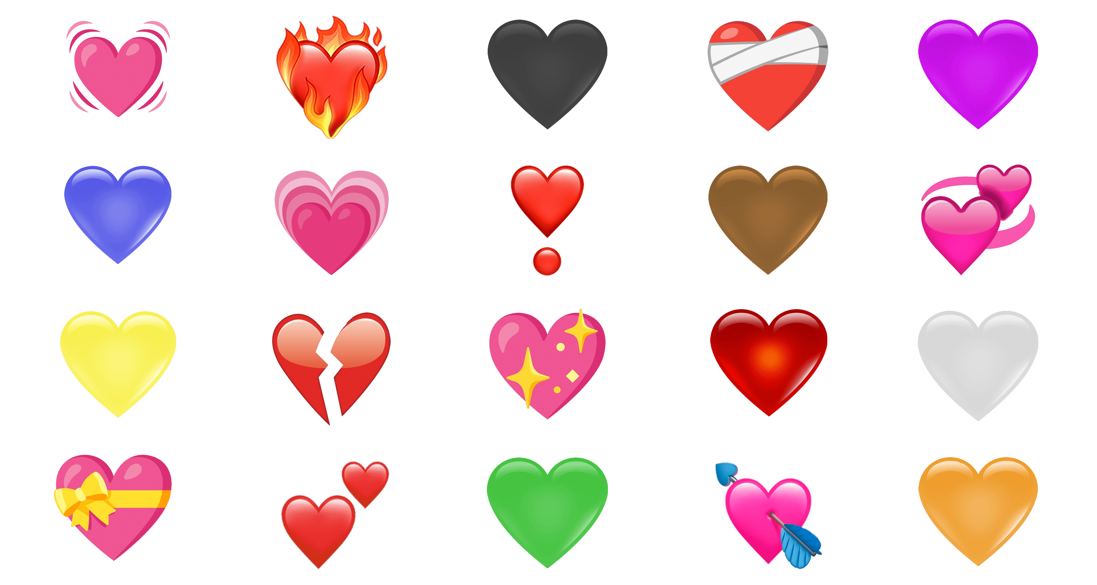 Heart Emoji Meanings Color Matters 
