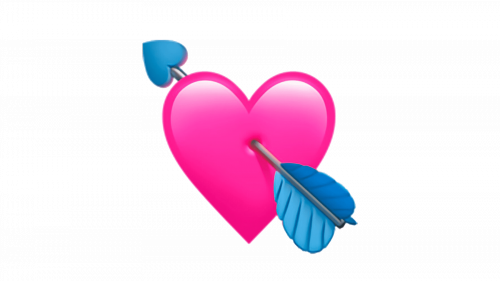 heart with an arrow emoji