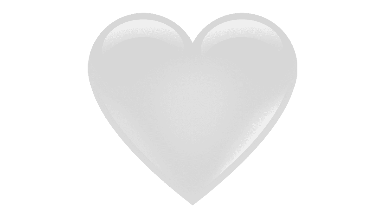White Heart Emoji 