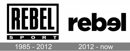 Rebel Logo history