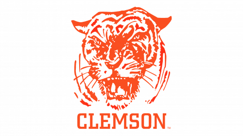 Clemson Tigers Logo 1965