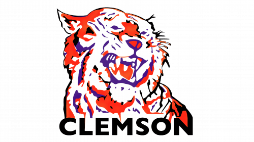 Clemson Tigers Logo 1970