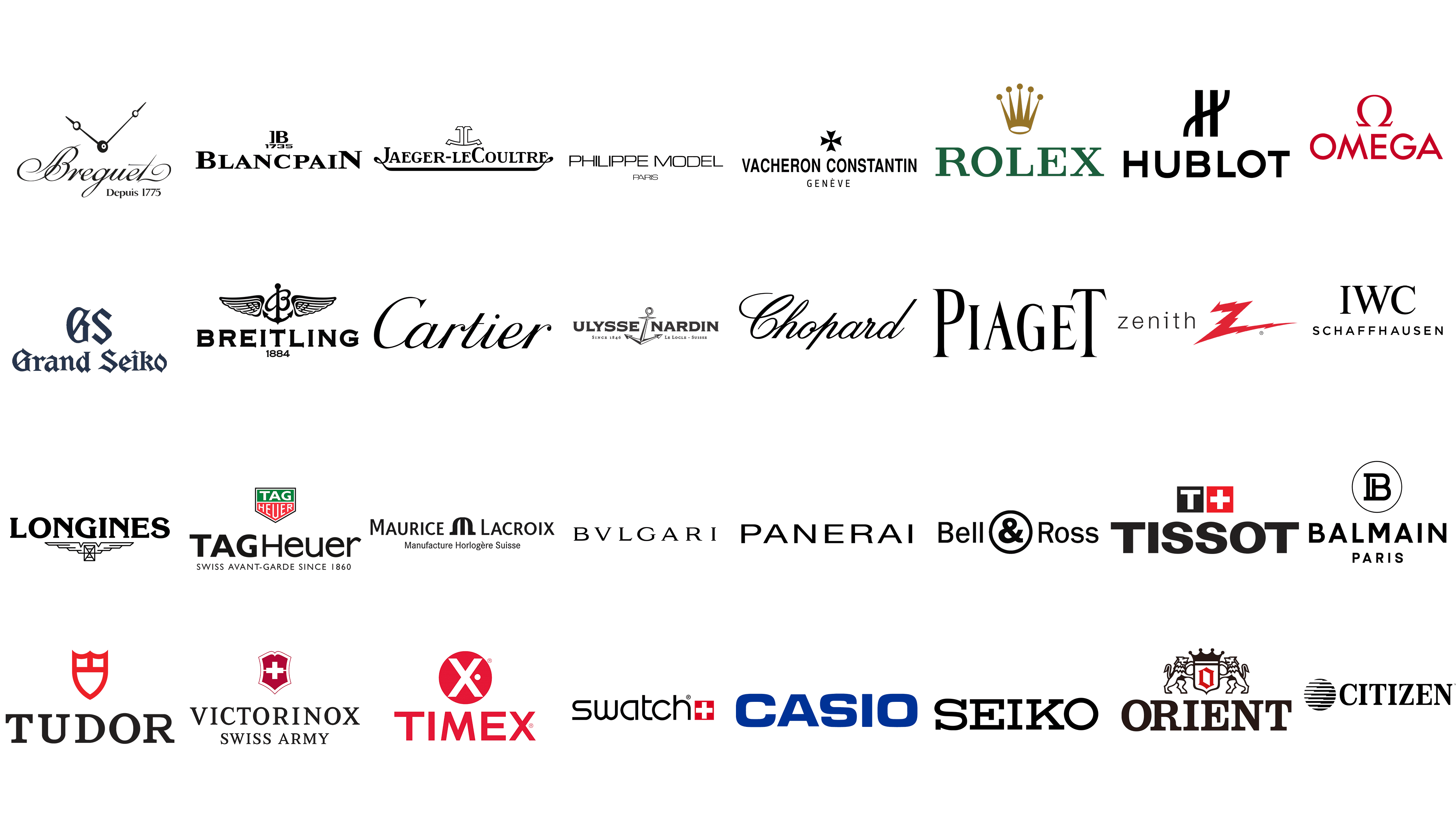 stijl Hertellen . The World's Most Famous Watch Brands