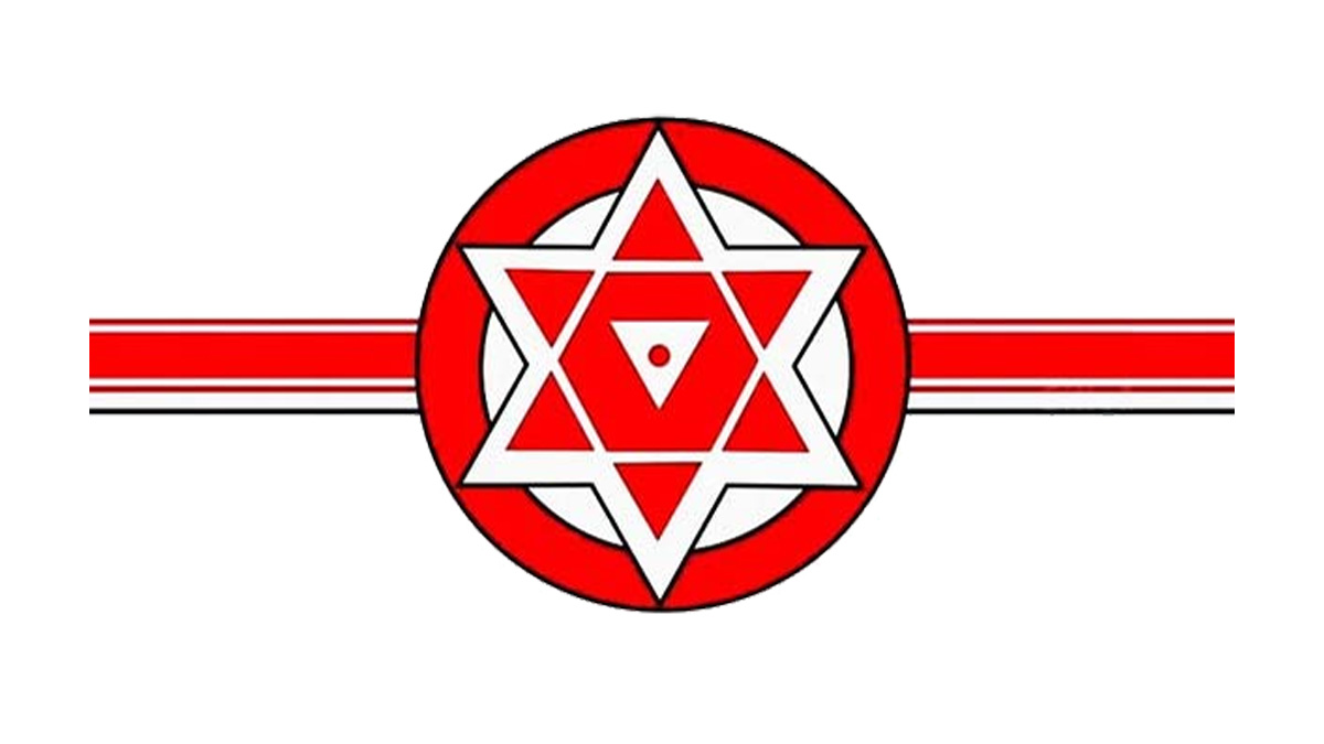 Telugu Tech Time Logo in Purple, Red, and Gray