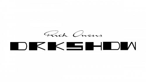 Rick Owens DRKSHDW Logo