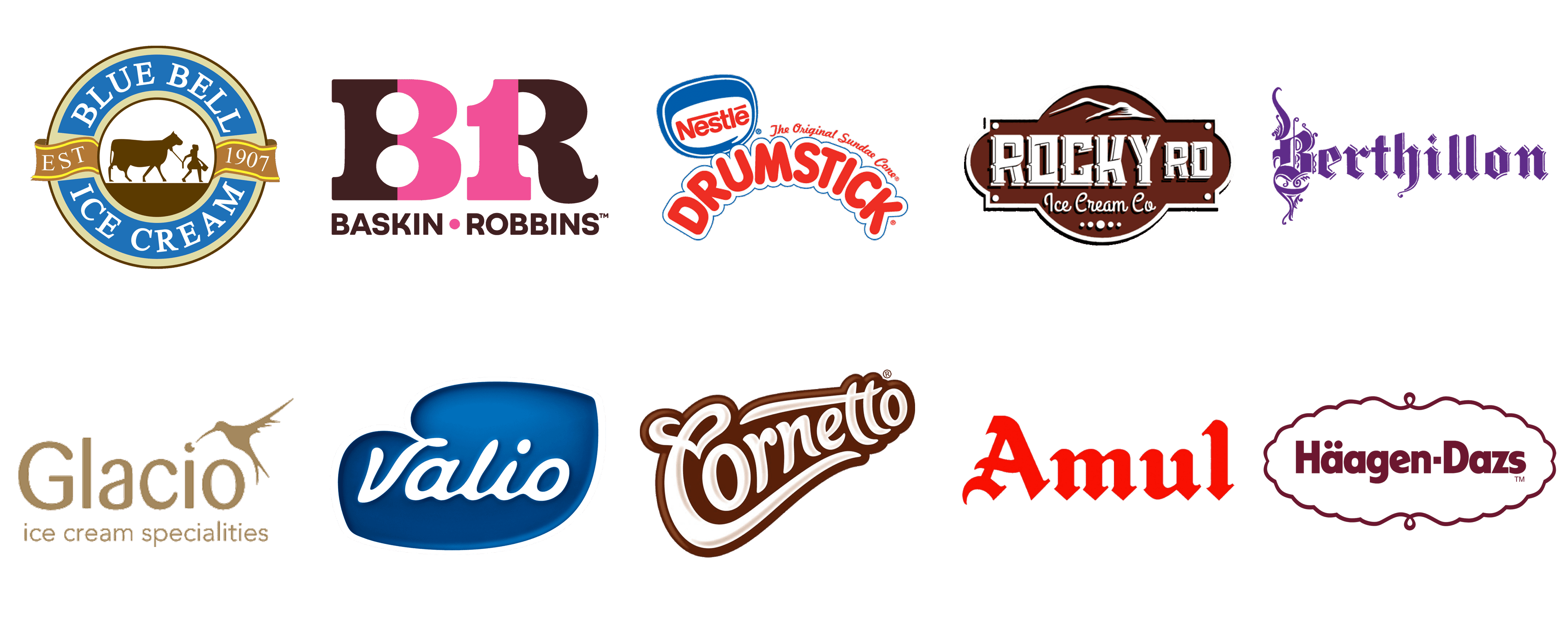 skade Rød dato Rektangel Top 12 Ice Cream Brands