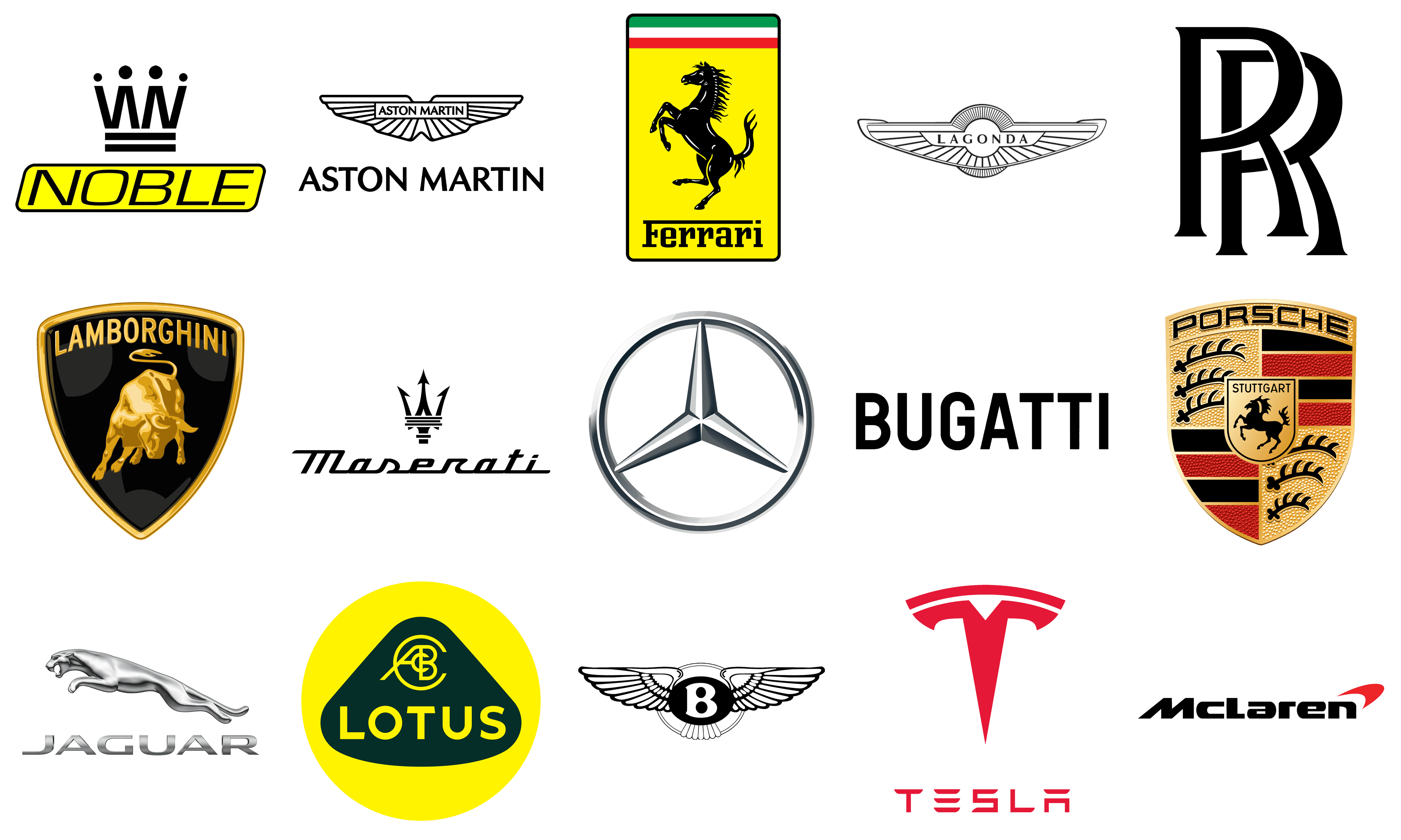 Most Popular Luxury Car Brands And Logos Worlds