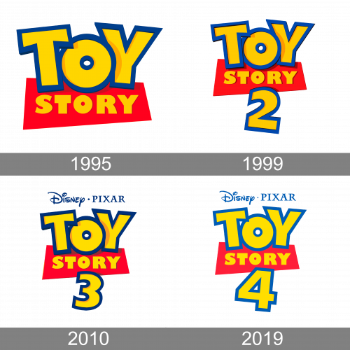 Toy Story Logo history