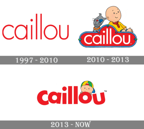 Caillou Logo history