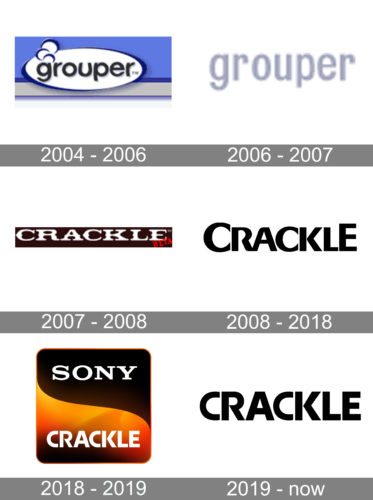 Crackle Logo history