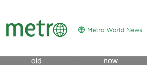 Metro World News Logo history