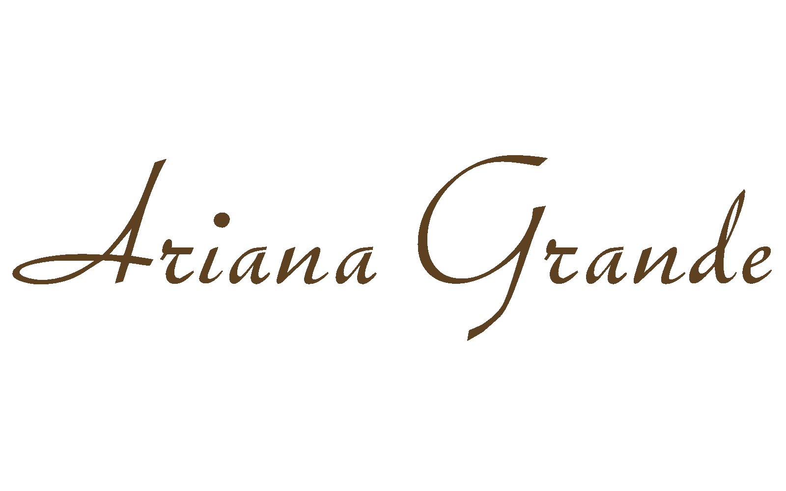 Ariana Grande logo and symbol, meaning, history, PNG