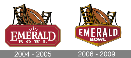 Emerald Bowl Logo history