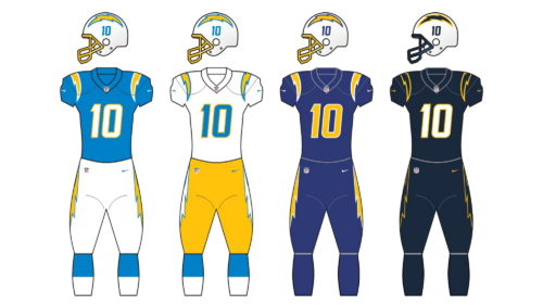 Los Angeles Chargers Uniform