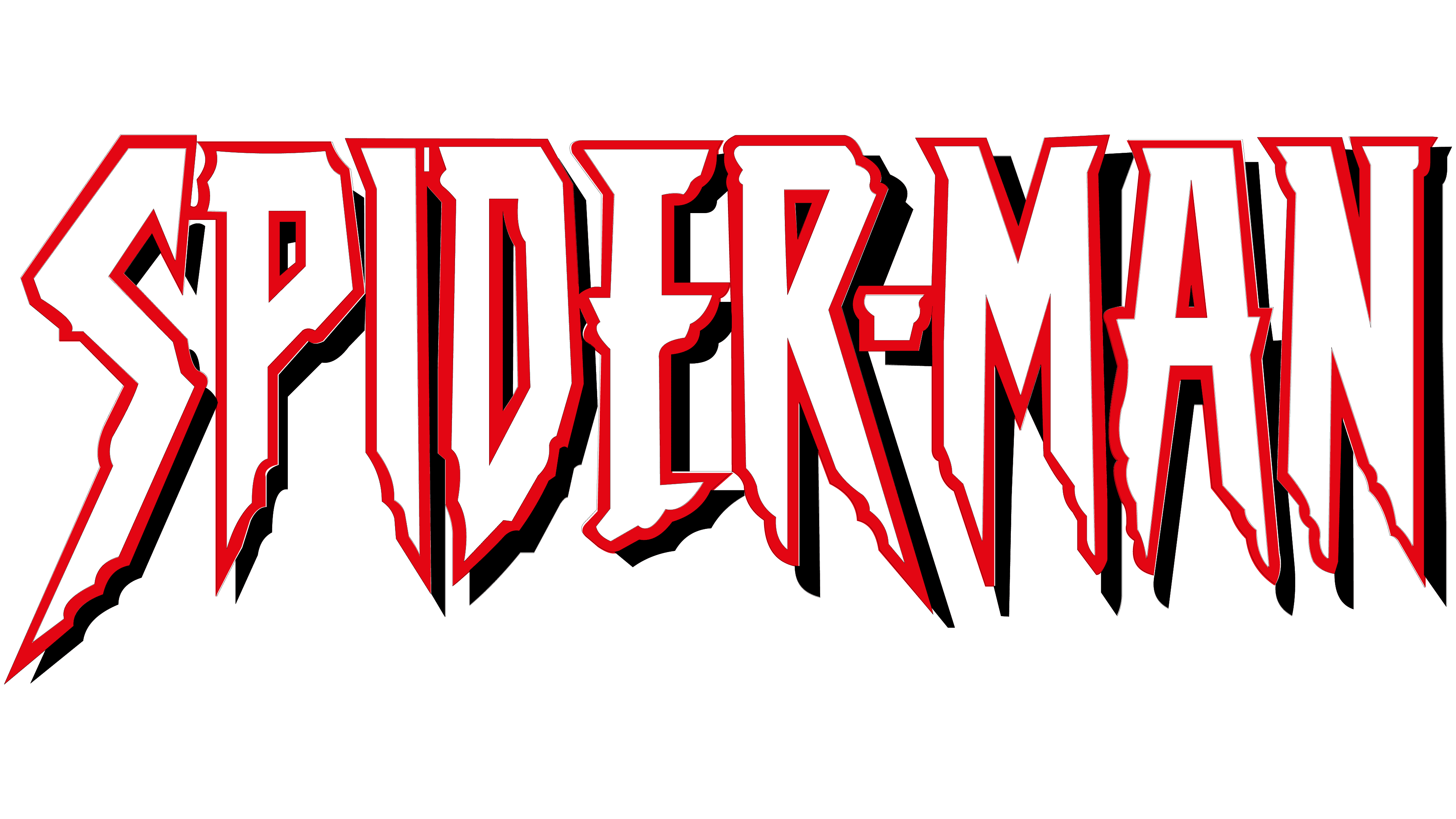 Download Custom Made Spiderman Logo 1 By Jmk, Prime On Deviant - Spider Man  Logo Red PNG Image with No Background - PNGkey.com