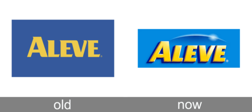 Aleve Logo history