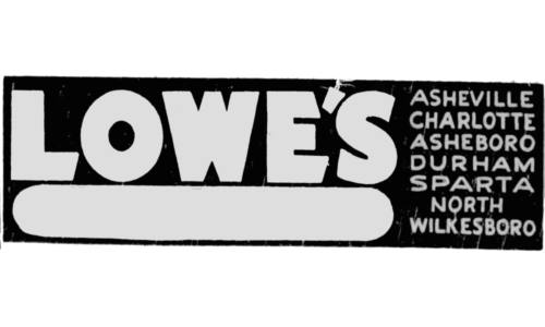 Lowe’s Logo 1955