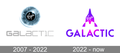 Virgin Galactic Logo history