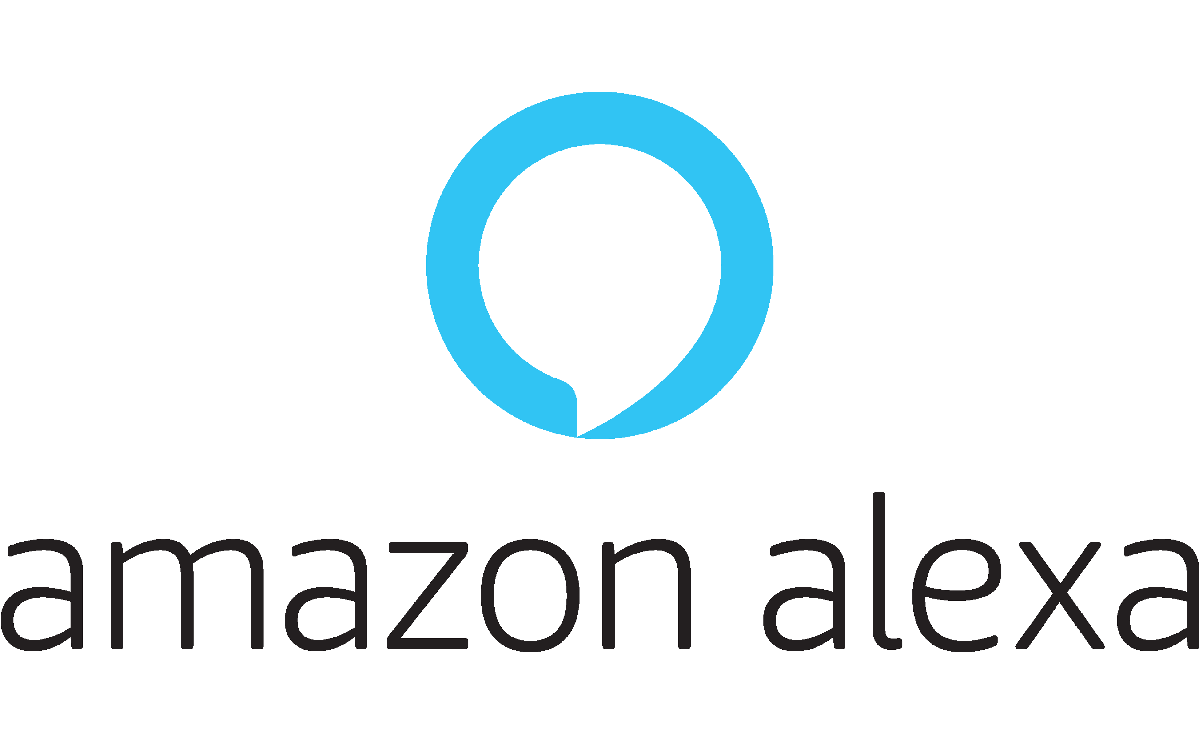 Alexa Logo -  Alexa Logo White, HD Png Download - 2940x1375