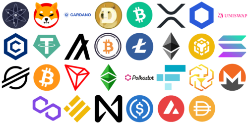 Popular Crypto Logos