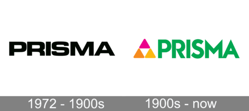 Prisma Logo history
