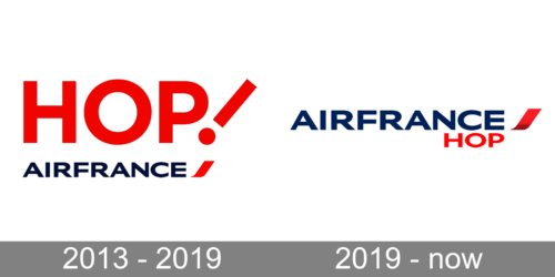 Air France Hop Logo history