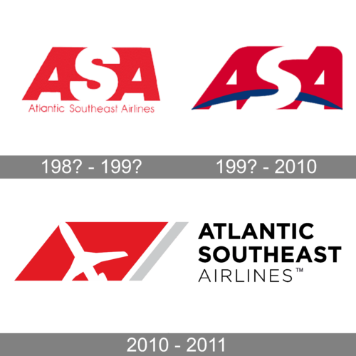 Atlantic Southeast Airlines Logo history