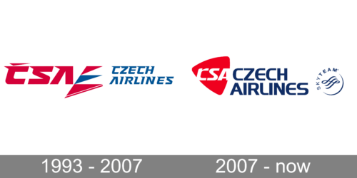 Czech Airlines Logo history