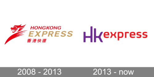 HK Express Logo history