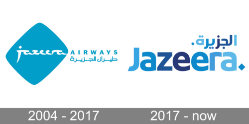 Jazeera Airways Logo history