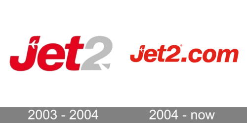 Jet2.com Logo history