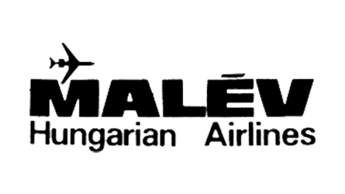 Malév Hungarian Airlines Logo 1970